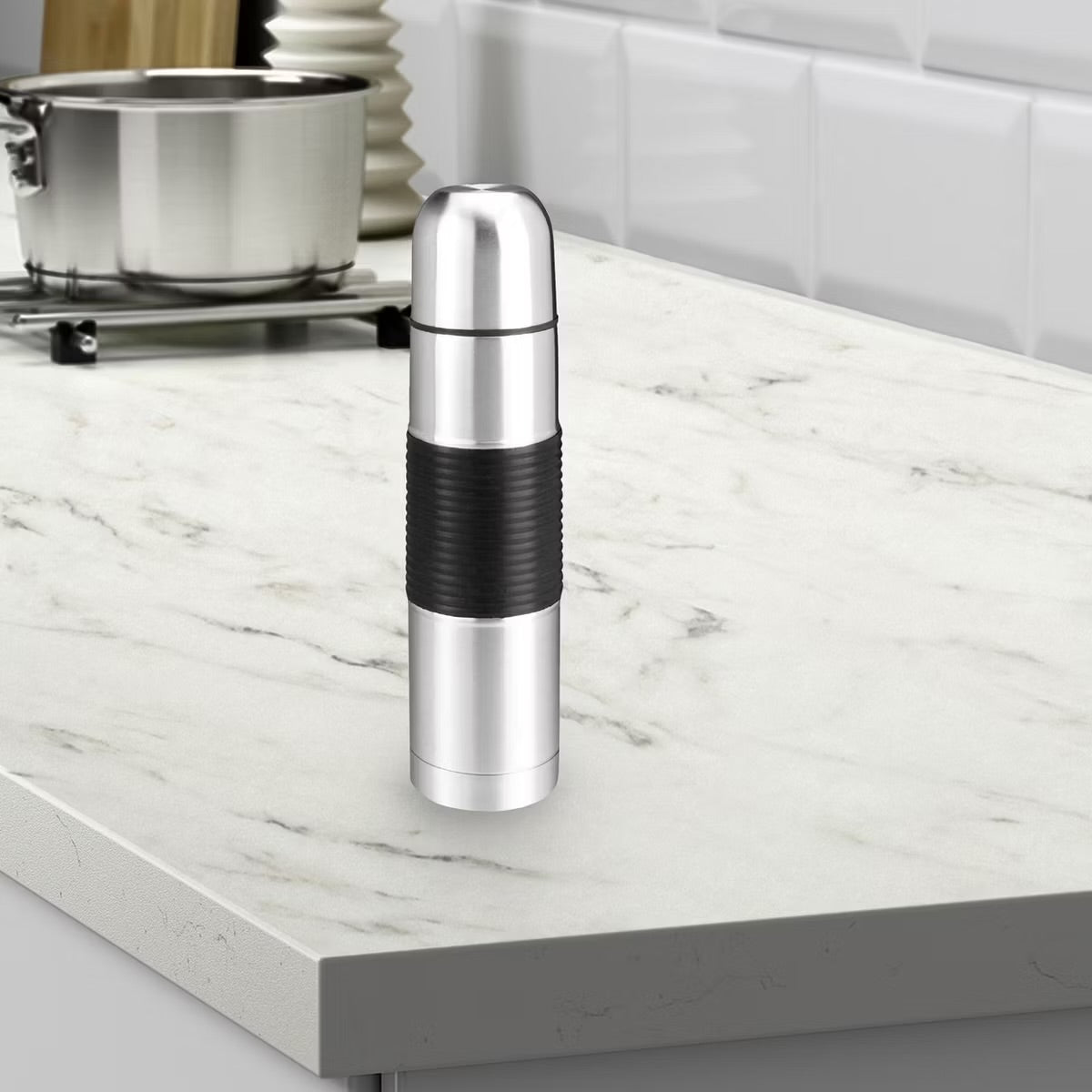 Brentwood 500 mL 16.9 oz Vacuum Stainless Steel Thermal Flask Coffee Thermo