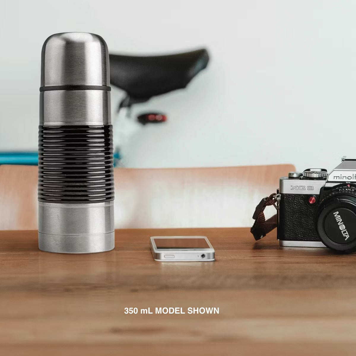 Brentwood 500 mL 16.9 oz Vacuum Stainless Steel Thermal Flask Coffee Thermo