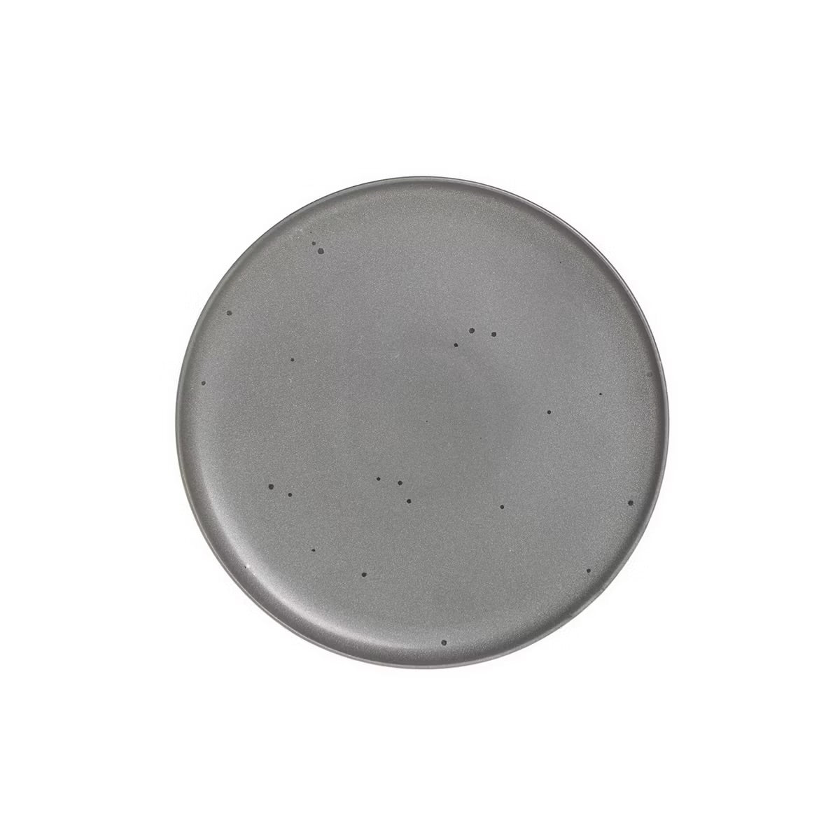 Our Table Landon 4 Piece 8.4" Round Stoneware Salad Plate Set in Truffle