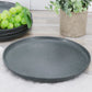 Our Table Landon 4 Piece 8.4" Round Stoneware Salad Plate Set in Truffle