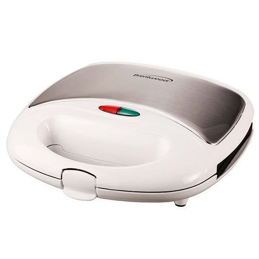 Brentwood 750W Non Stick Panini Press & Sandwich Maker in White