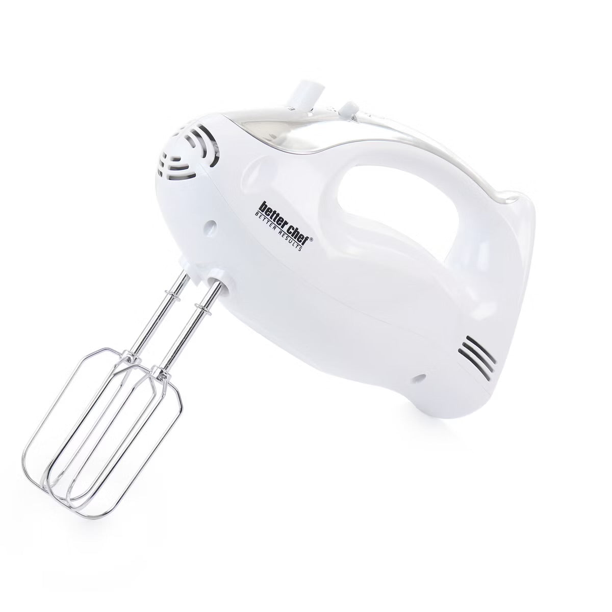 Better Chef 200W 5 Speed Stand / Hand Mixer White w Mixing Bowl