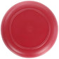 Gibson Home Rockabye Dark Pink 4 Piece Melamine Dinner Plate Set