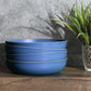 Gibson Home Rockabye 4 Piece 8.5 Inch Melamine Dinner Bowl Set In Blue