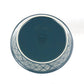 Laurie Gates Blue 10” Wax Relief Stoneware Tierra Pie Baking Dish