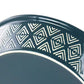 Laurie Gates Blue 10” Wax Relief Stoneware Tierra Pie Baking Dish