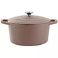 Crockpot Artisan Matte Dusty Pink 7 Quart Enameled Cast Iron Dutch Oven