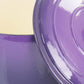 Crock-Pot Artisan 5 Quart Lavender Enameled Cast Iron Braiser Pan w Lid