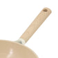 Gibson Elite Folkstone Beige 10" Ceramic Nonstick Cast Aluminum Frypan