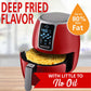 Brentwood Small 1400 Watt 4 Qt Electric Digital Air Fryer w Temperature Control