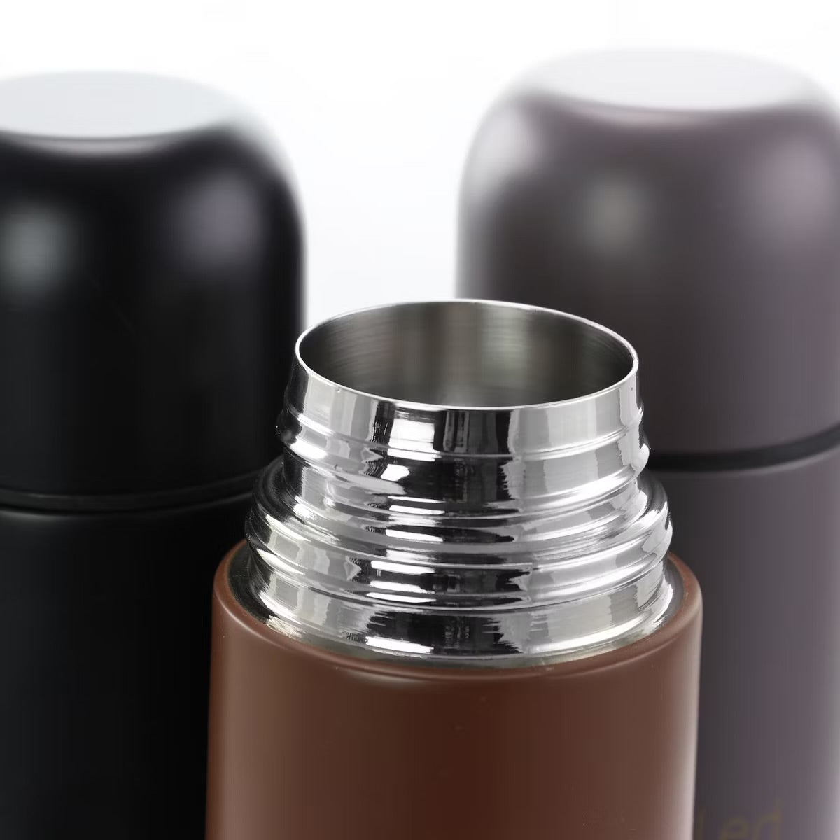 Mr. Coffee Luster Javelin 3 Pc 16 oz Stainless Steel Thermal Travel Bottle Set