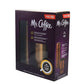 Mr. Coffee 2 Piece Double Wall Thermal Bottle & Travel Mug in Copper