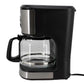 Better Chef Black 12-Cup Programmable Coffee Maker Machine