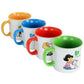 Peanuts Gentle Reminders Stoneware 4 Piece 21 oz Mug Set in Assorted Designs