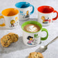 Peanuts Gentle Reminders Stoneware 4 Piece 21 oz Mug Set in Assorted Designs