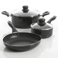 Gibson All U Need 45 Piece Dinnerware Cookware Combo Set White