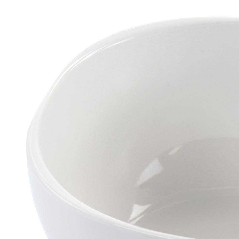 Gibson Elite Soho Lounge White 16 Piece Square Fine Ceramic Dinnerware Set