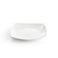 Gibson Elite Soho Lounge White 16 Piece Square Fine Ceramic Dinnerware Set