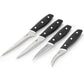 Oster Collister 15 Piece Stainless Steel Black Cutlery Set w Soft Grip Handle