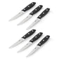 Oster Collister 15 Piece Stainless Steel Black Cutlery Set w Soft Grip Handle