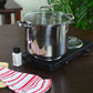 Oster Adenmore 12 Quart Stainless Steel Stock Pot w Tempered Glass Lid