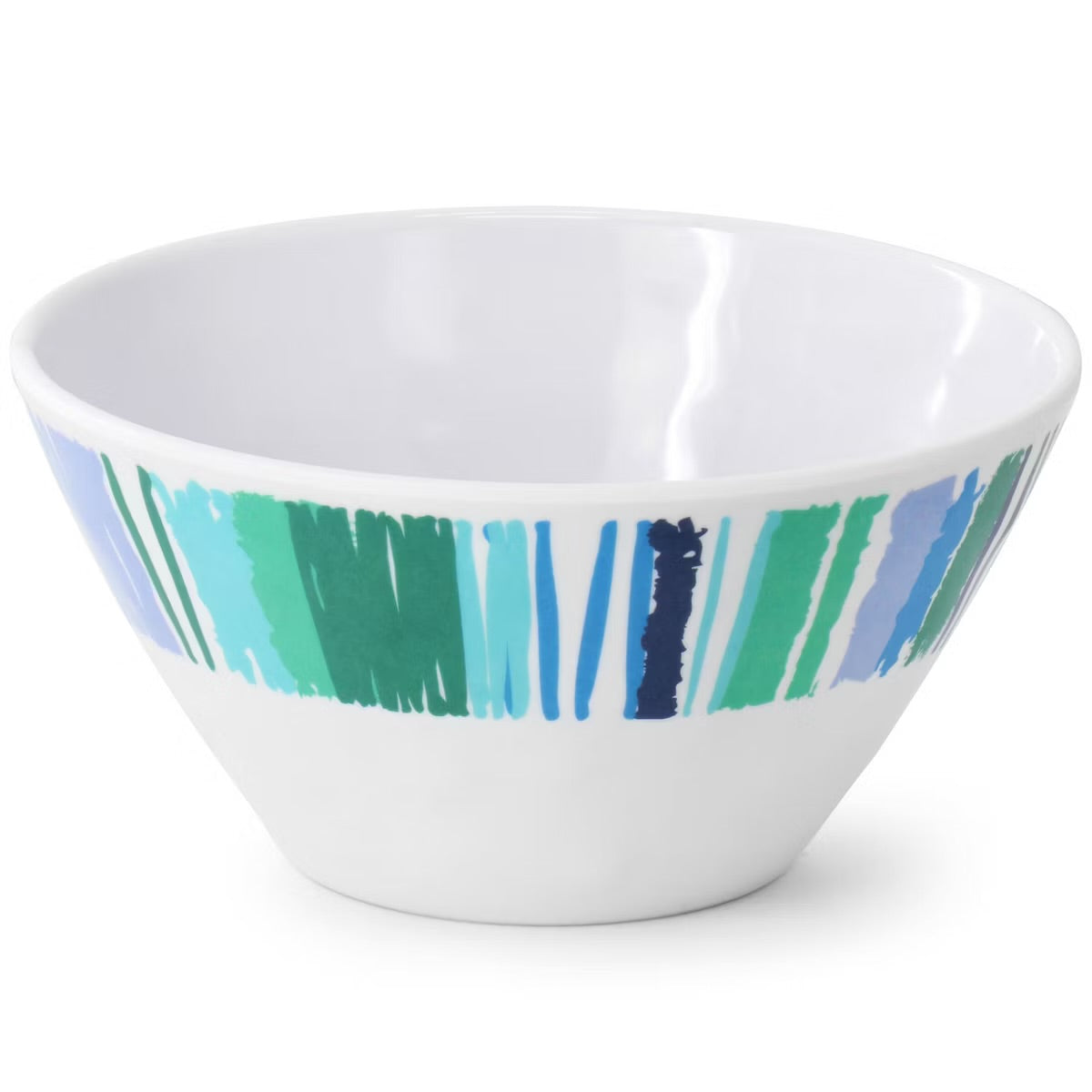 Gibson Home Tropical Sway Orleans 12 Piece 6" Melamine Bowl Set in Blue