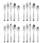 Gibson Home Cowper 20 Piece Stainless Steel Flatware Set in Silver