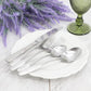 Gibson Home Karlton 20 Piece Stainless Steel Flatware Set in Matte Silver