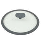 Oster Rooney 4.1 Qt / 4 L Ceramic Nonstick Cast Aluminum Gray Saute Pan w Lid