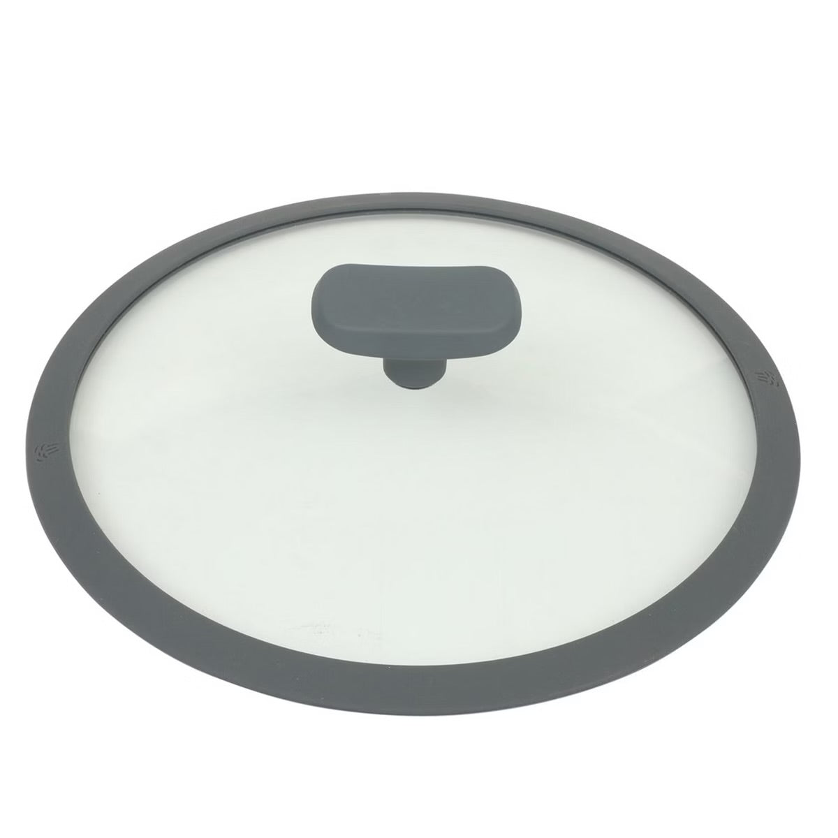 Oster Rooney 4.1 Qt / 4 L Ceramic Nonstick Cast Aluminum Gray Saute Pan w Lid