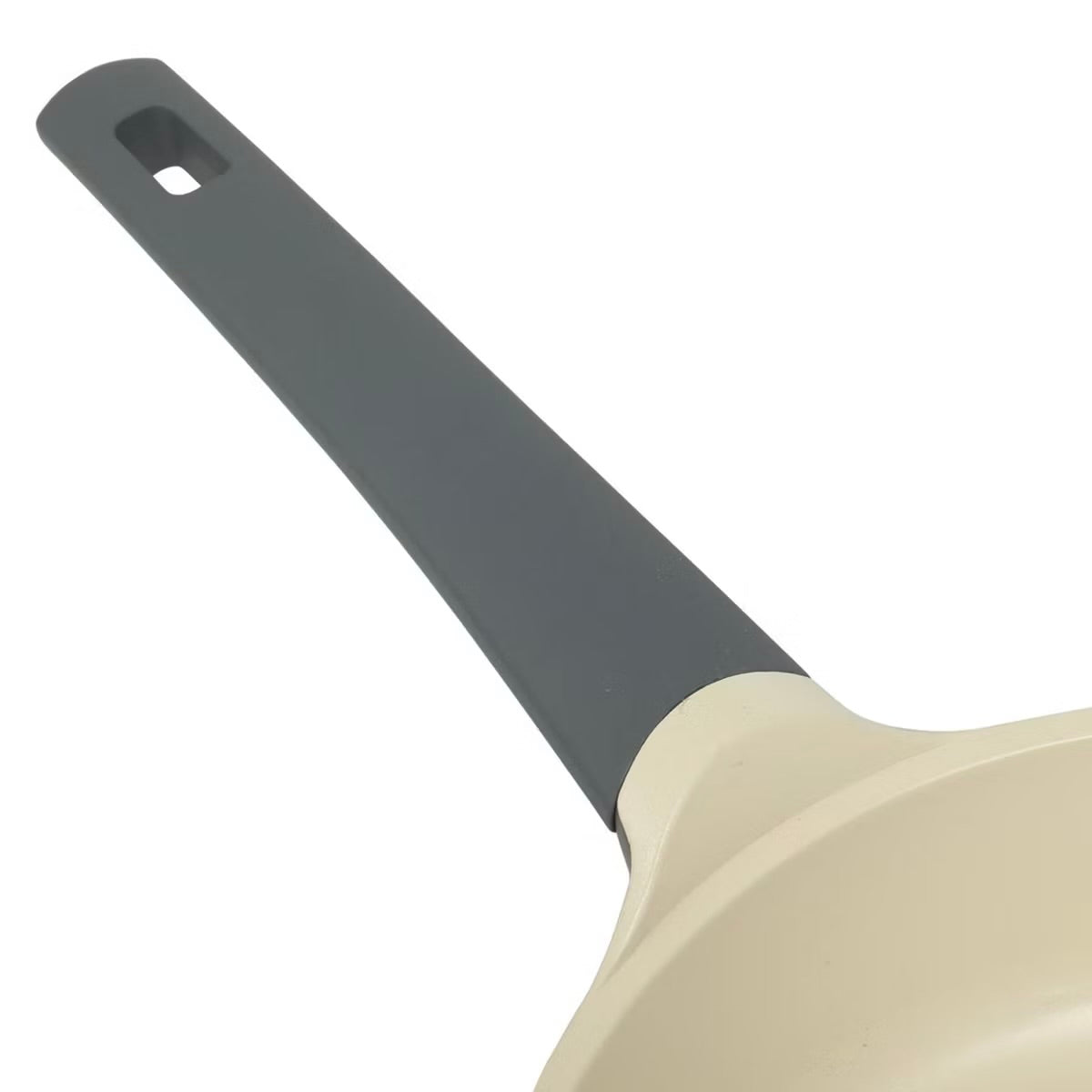 Oster Rooney 4.1 Qt / 4 L Ceramic Nonstick Cast Aluminum Gray Saute Pan w Lid