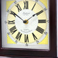 Bedford 23" Redwood Oak Wood Finish Wall Clock w Pendulum & Chimes