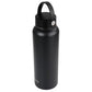 WAO 38 oz Matte Black 1.1 Liter Vacuum Insulated Thermal Bottle w Lid