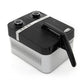 Brentwood 1200W 3.4 Qt Rapid Electric Nonstick Air Fryer in Stainless Steel