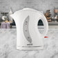 Brentwood 1.7 Liter Cordless BPA-Free Plastic White Tea Kettle w Filter