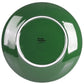 Simply Essential Coupe 12 Piece Round Stoneware Dinnerware Set Hunter Green