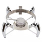 MegaChef 6 Liter 6.3 qt Stainless Round Chafing Dish Food Warmer Buffet Server