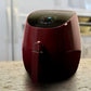 MegaChef 3.5 Qt Airfryer & Multicooker w 7 Pre-Programmed Settings in Burgundy