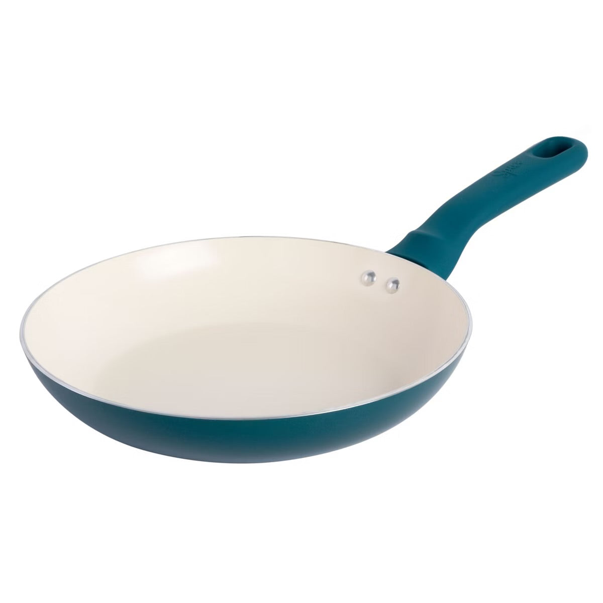 Spice By Tia Mowry 10 Piece Ceramic Nonstick Aluminum Cookware Set in Teal