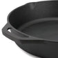 MegaChef 12" Pre-Seasoned Cast Iron Skillet w Tempered Glass Lid