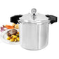 MegaChef 24 Qt Large Capacity Aluminum Stovetop Pressure Cooker Canner