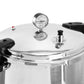 MegaChef 24 Qt Large Capacity Aluminum Stovetop Pressure Cooker Canner