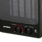 Optimus 1500W Portable Compact Ceramic Space Heater w Safety Overheat Cut Off