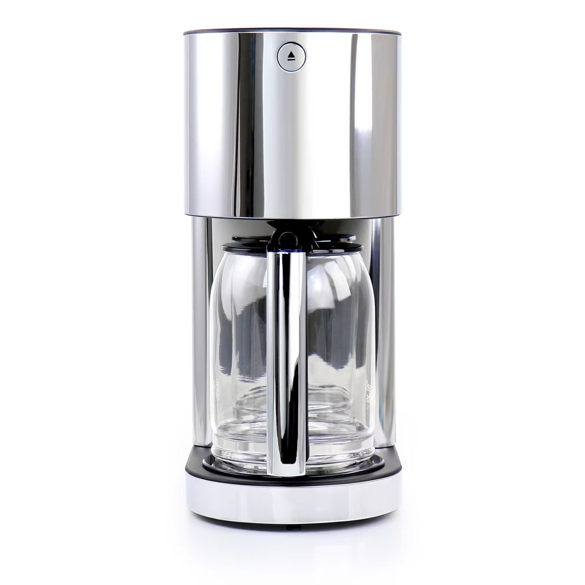 Russell Hobbs Black & Stainless Steel Glass 8 Cup Coffee Maker Machine