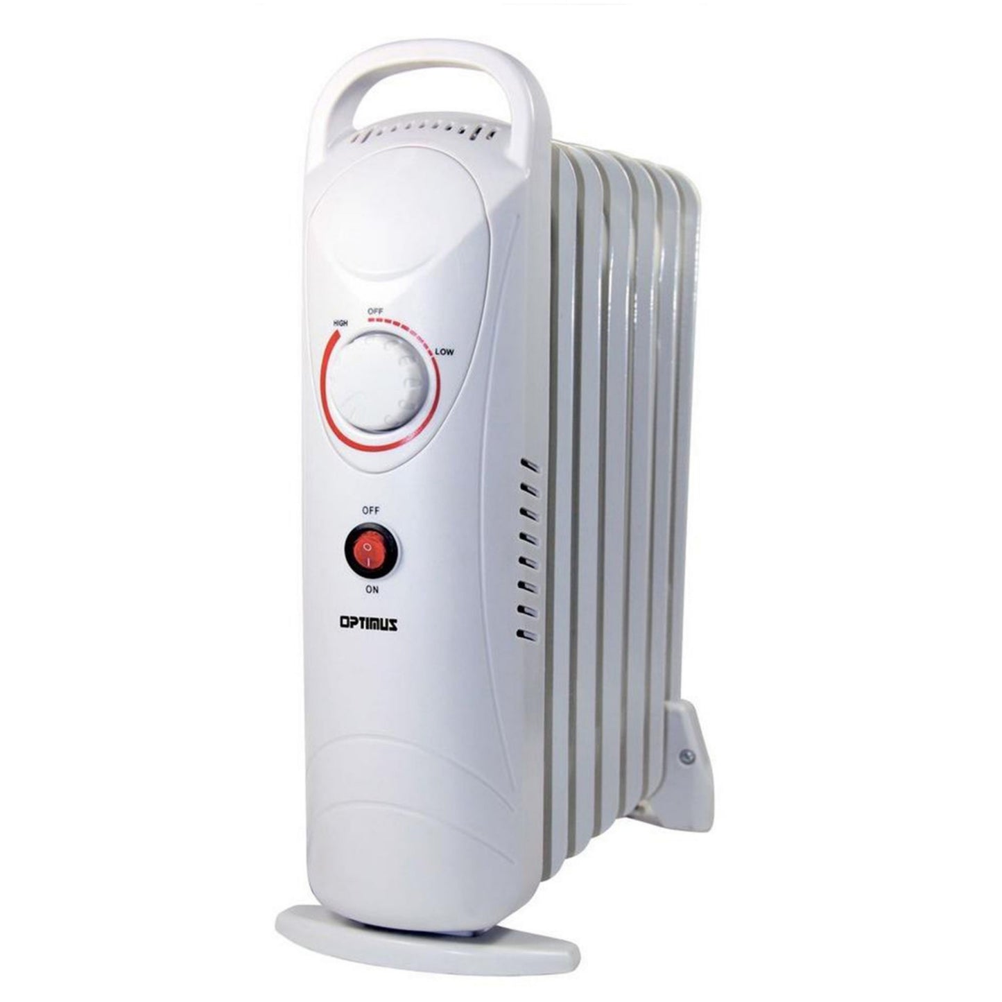 Optimus 700W Portable Electric Mini 7 Fins Oil Filled Convection Heater Radiator