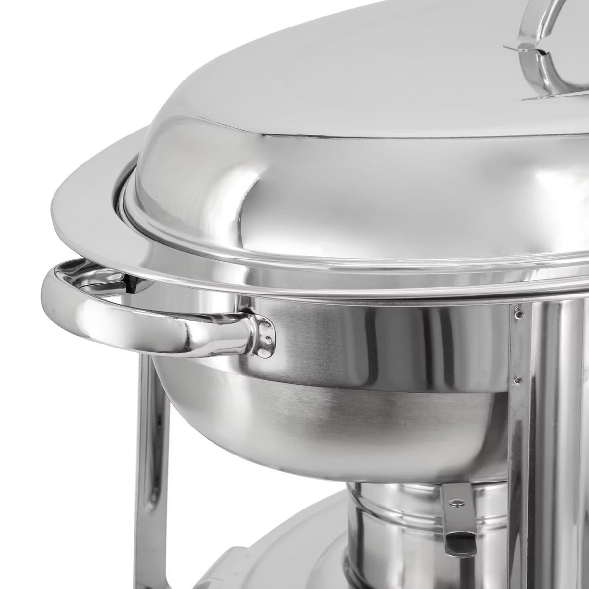MegaChef 5.8 qt Stainless Oval Professional Chafing Dish Food Warmer Buffet
