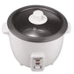 Brentwood 400W 5 Cup Non-Stick Rice Cooker & Steamer TS-600S w Lid Paddle Tray