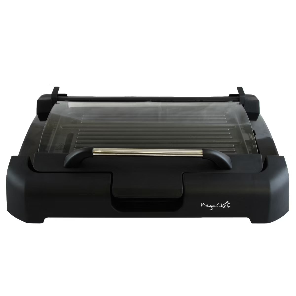 Megachef 1800W Reversible Non-stick Indoor Grill & Griddle w Removable Glass Lid