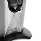 MegaChef 160W Stainless Steel Electric Citrus Juicer w Reamer & Anti-drip