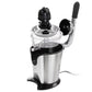 MegaChef 160W Stainless Steel Electric Citrus Juicer w Reamer & Anti-drip